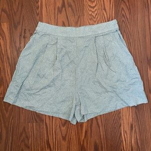 H&M sea green shorts